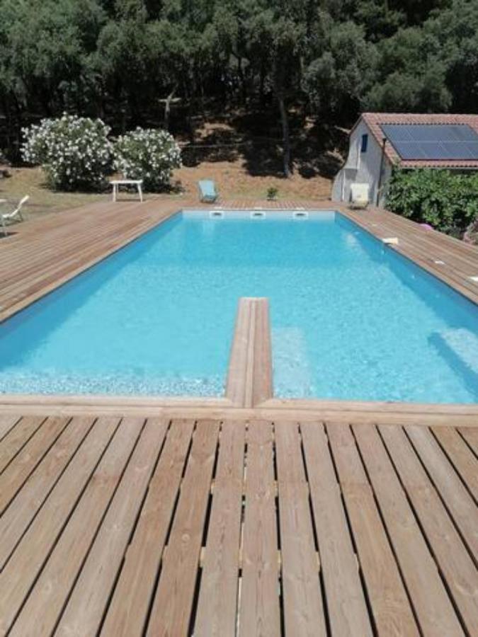 Gites Carbuccia En Corse Avec Piscine Chauffee エクステリア 写真