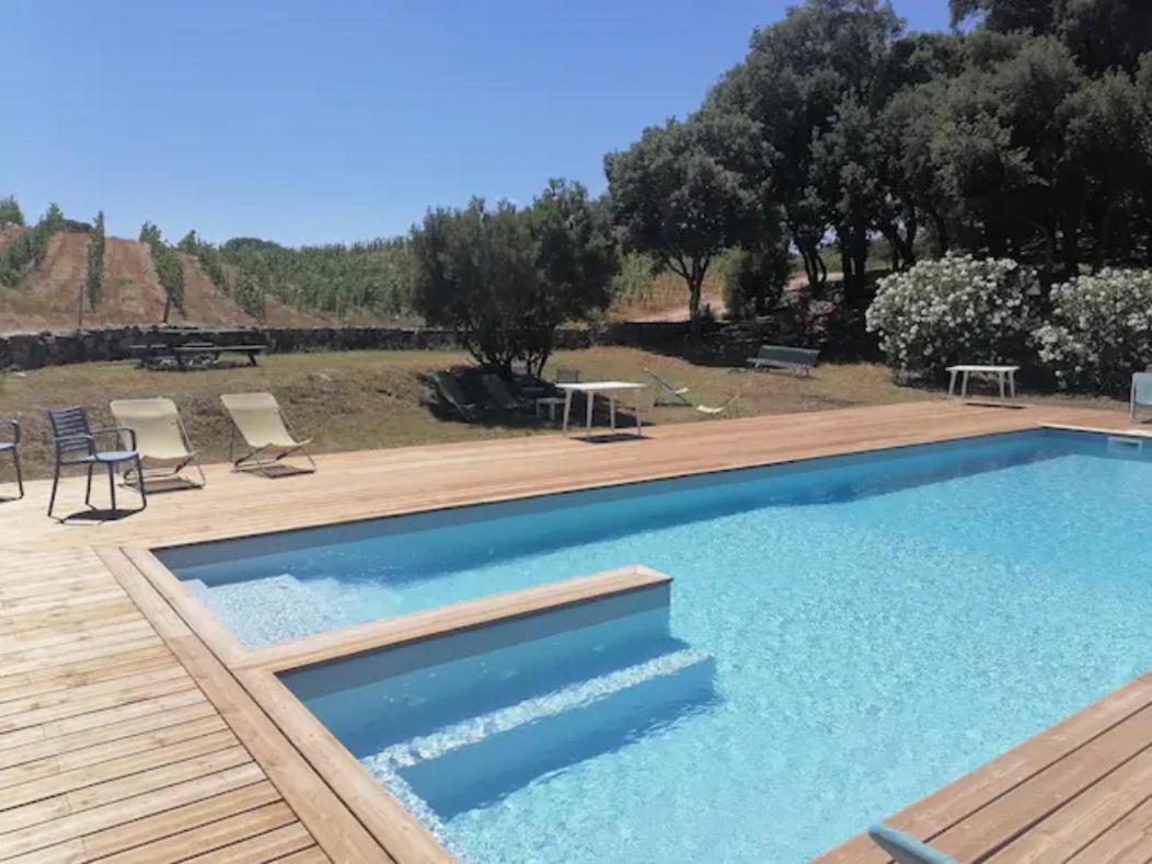 Gites Carbuccia En Corse Avec Piscine Chauffee エクステリア 写真