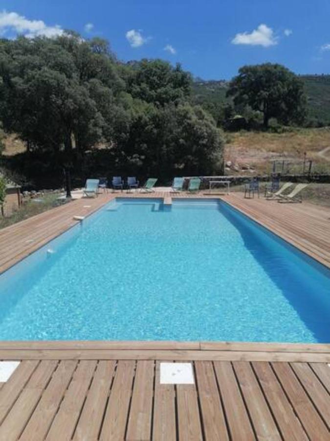 Gites Carbuccia En Corse Avec Piscine Chauffee エクステリア 写真