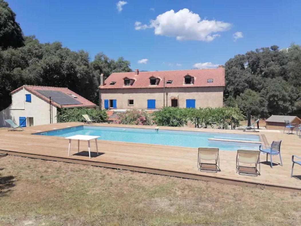 Gites Carbuccia En Corse Avec Piscine Chauffee エクステリア 写真